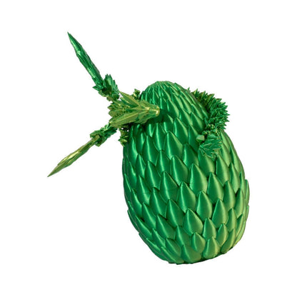 3D Printed Dragon Articulated Dragon Birthday Gift Table Decor Flying Dragon Figurine,Dragon Egg Set for V1263-JX-3346