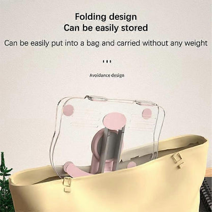 Acrylic 360 Rotating Foldable Tablet Stand Holder V1263-JX-3355