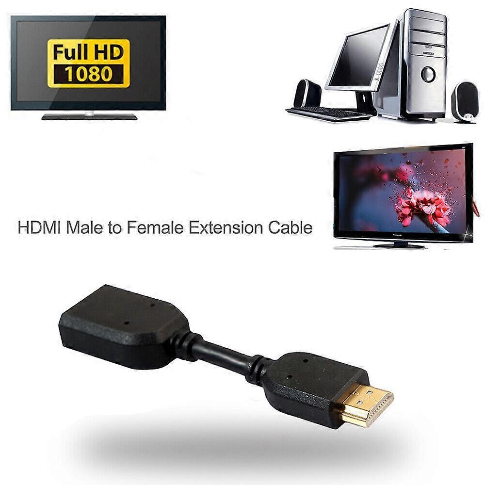 10cm HDMI Male to Female Extension Cable V1263-JX-3359