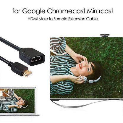10cm HDMI Male to Female Extension Cable V1263-JX-3359