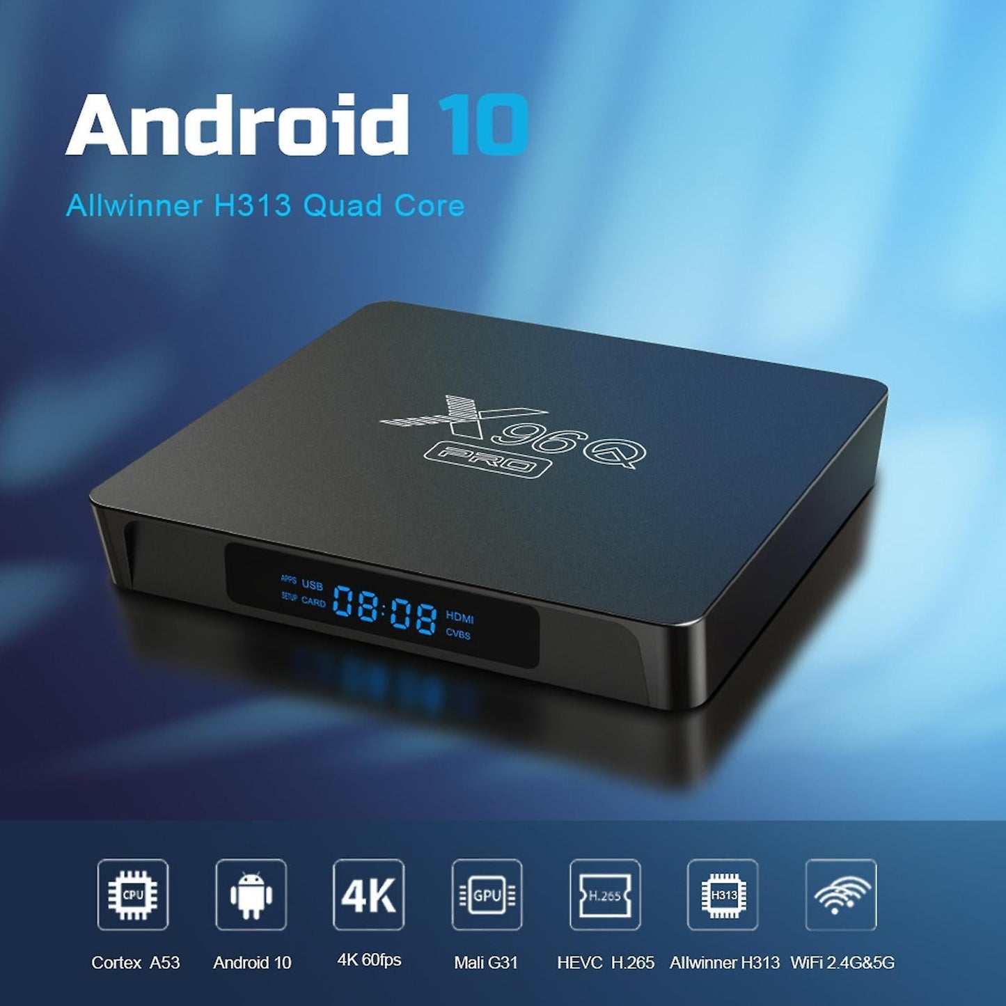 4K Ultra HD Dual-Band WiFi 3D Player OTA Upgrade (2G + 16G) V1263-JX-3365