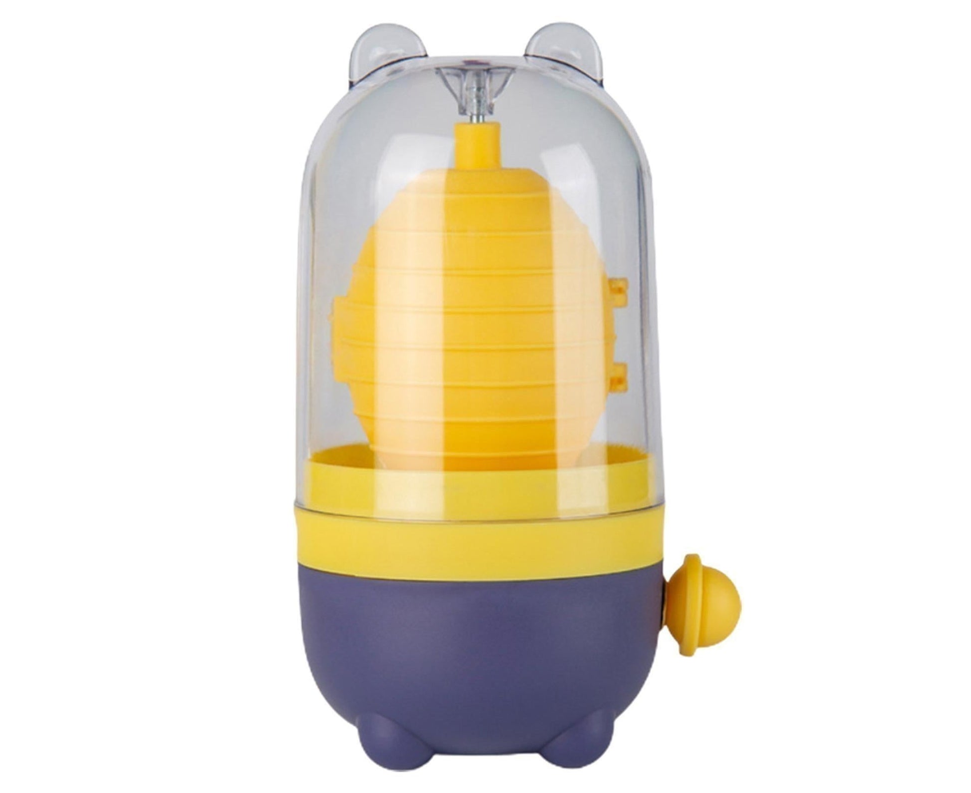 Manual Egg Puller Convenient ABS Simple Operation Mix Yolk Egg Mixer Home Decor -Yellow V1263-JX-337