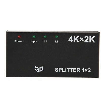 1 In 2 Out 4K HDMI Splitter with AC Adapter V1263-JX-3374