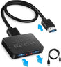 1 In 2 Out 4K HDMI Splitter for Dual Monitors V1263-JX-3375