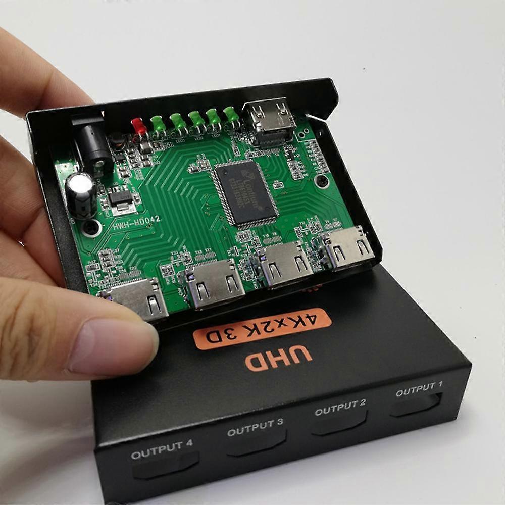 1 In 4 Out 4K HDMI Splitter for Monitor/TV/Computer Display V1263-JX-3376