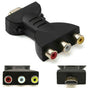 HDMI to 3 RCA AV Audio Video Adapter Converter V1263-JX-3378