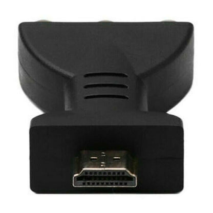HDMI to 3 RCA AV Audio Video Adapter Converter V1263-JX-3378