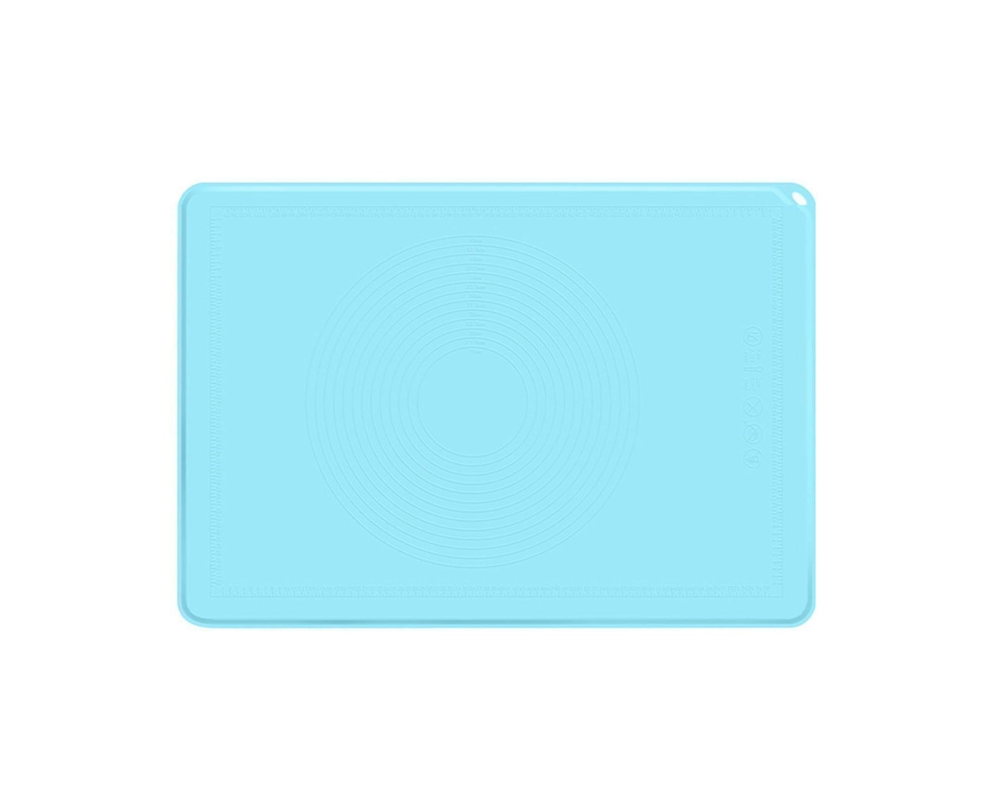 Pastry Mat Non-stick Silica Gel Dough Rolling Mat-Blue S V1263-JX-338