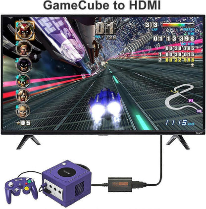 N64 to HDMI Converter 720P Plug & Play for Nintendo 64/GameCube/SNES V1263-JX-3387