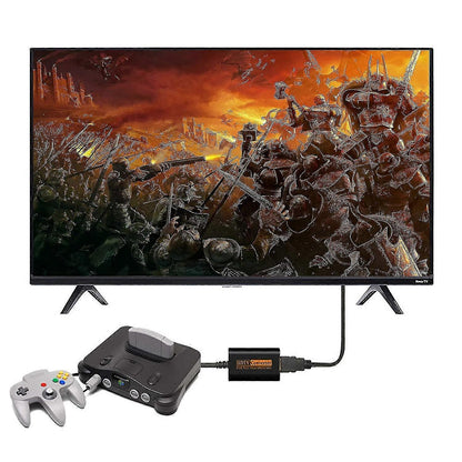 N64 to HDMI Converter 720P Plug & Play for Nintendo 64/GameCube/SNES V1263-JX-3387