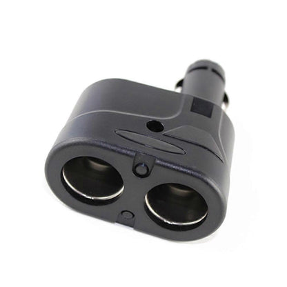 1 In 2 Out Car Cigarette Lighter Splitter Black 95x6x5cm V1263-JX-3389