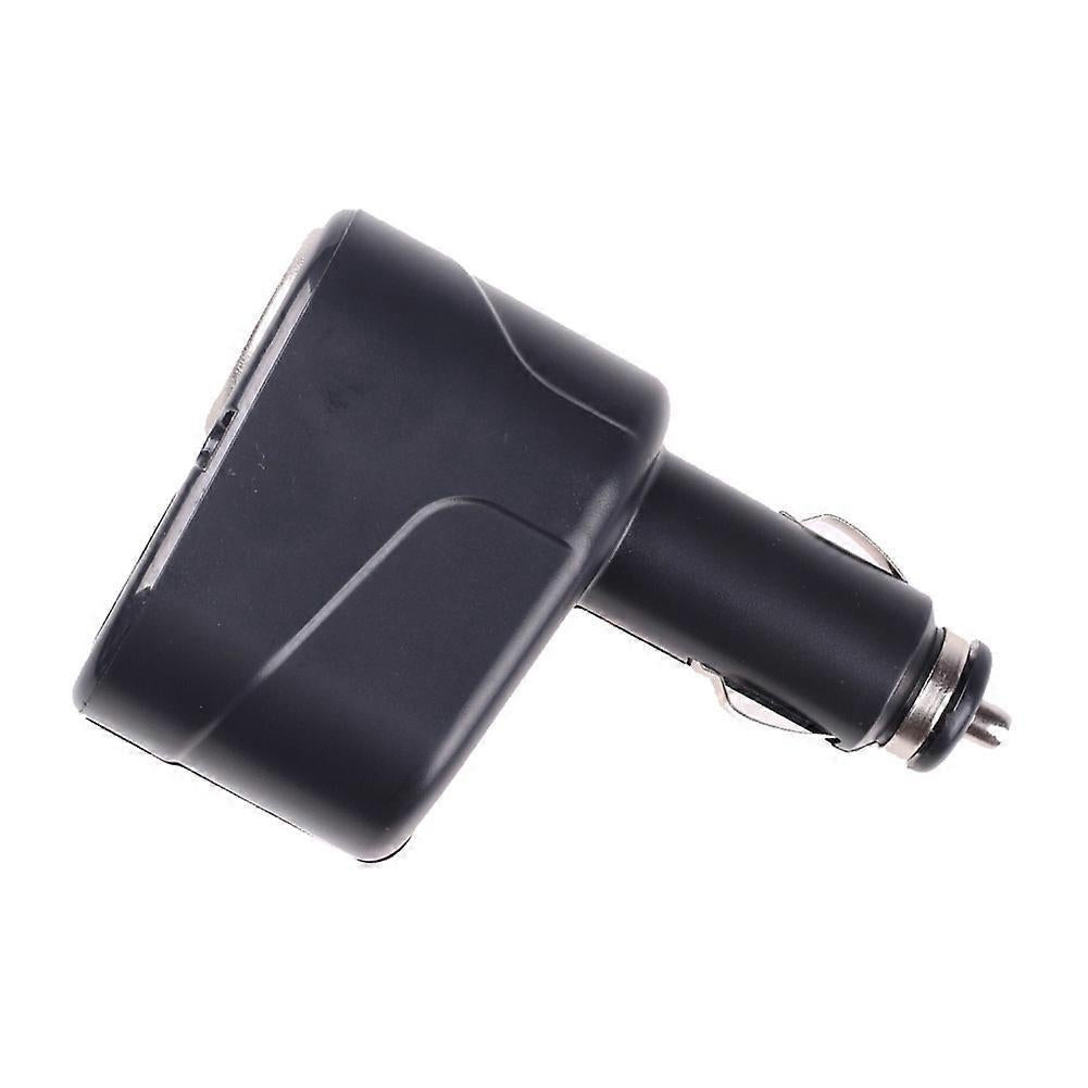 1 In 2 Out Car Cigarette Lighter Splitter Black 95x6x5cm V1263-JX-3389