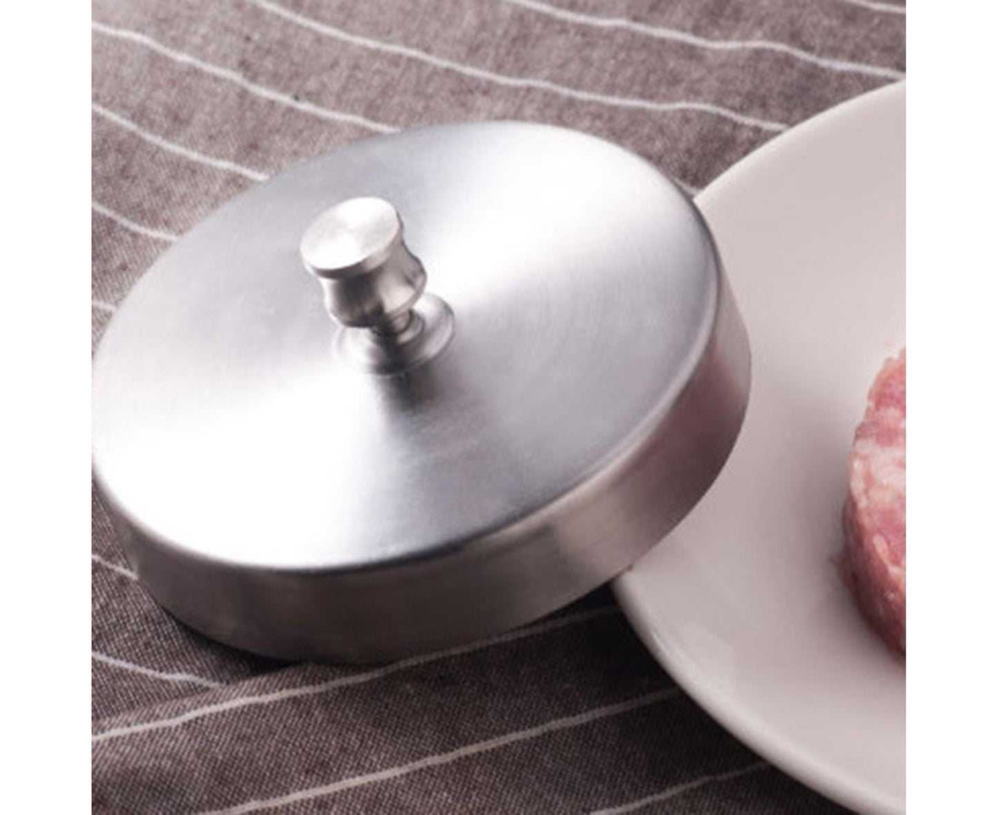 Hamburger Patty Maker Simple Operation Stainless Steel-Stainless Steel V1263-JX-339