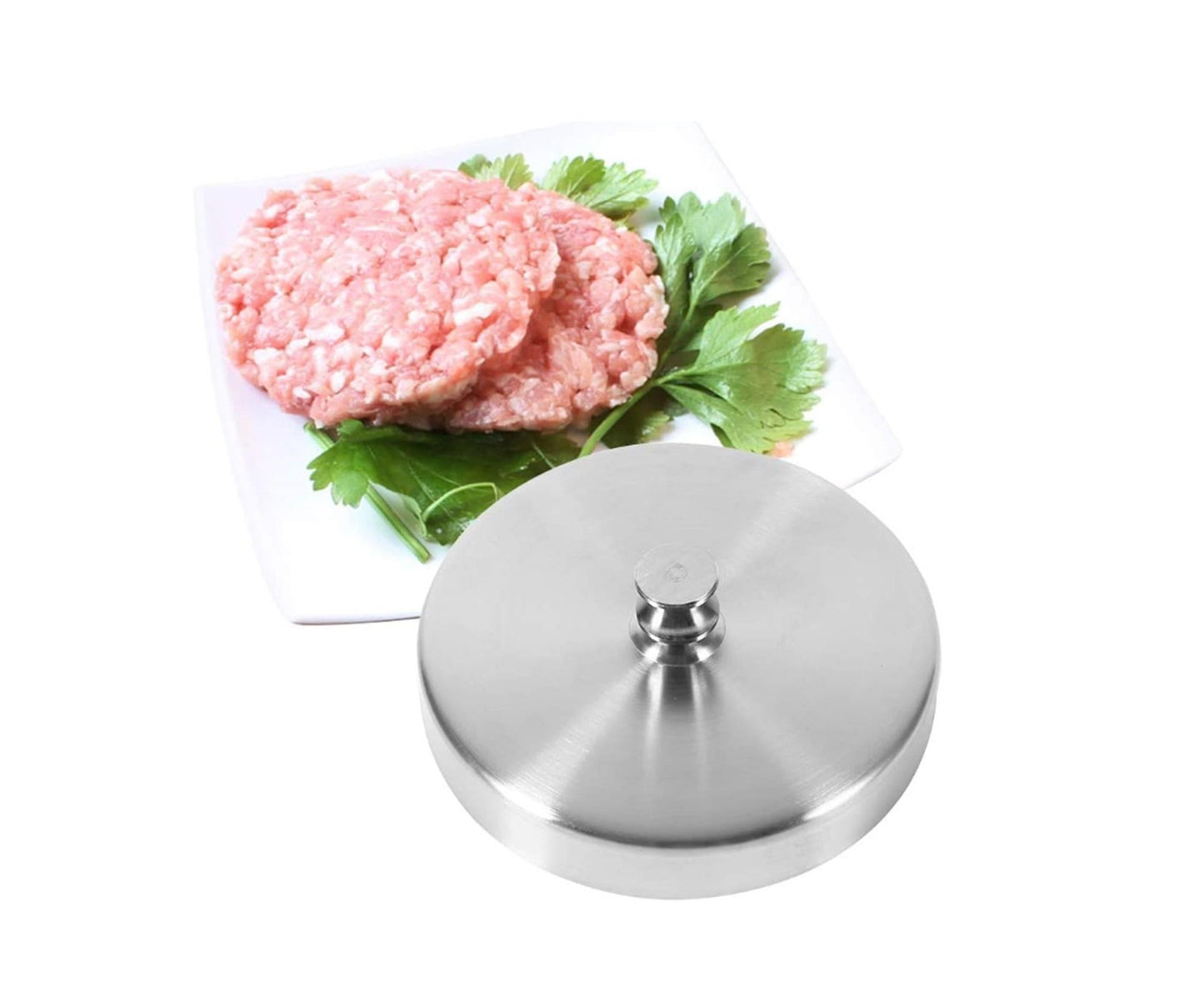 Hamburger Patty Maker Simple Operation Stainless Steel-Stainless Steel V1263-JX-339