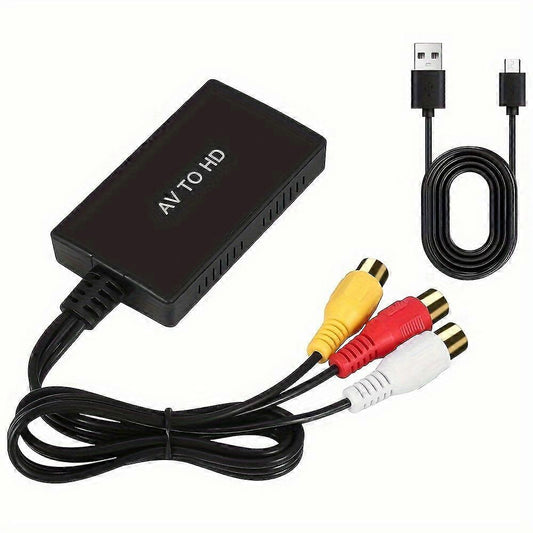 RCA to HDMI Converter 1080P for TV/PC/Gaming/DVD V1263-JX-3391