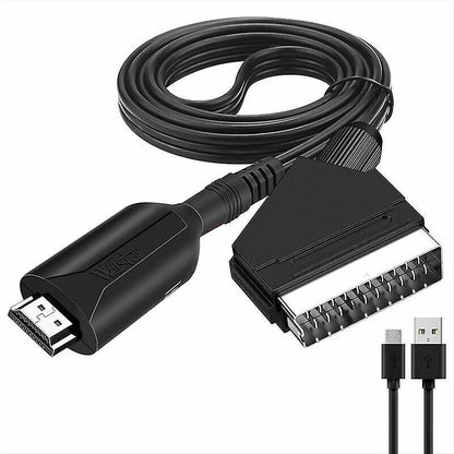 SCART to HDMI Converter for HDTV/DVD/Set-Top Box/PS3 V1263-JX-3392