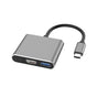 USB-C 3 In 1 Hub Type-C to HDMI/USB 3.0/PD Adapter V1263-JX-3394
