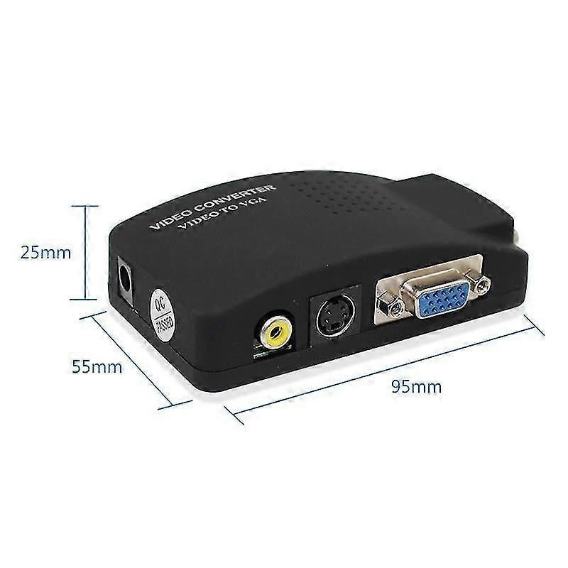 Video to VGA Converter with S-Video Output V1263-JX-3397