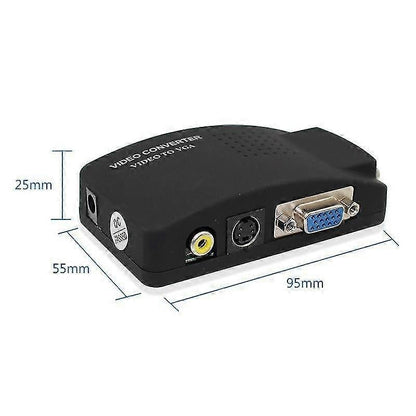 Video to VGA Converter with S-Video Output V1263-JX-3397