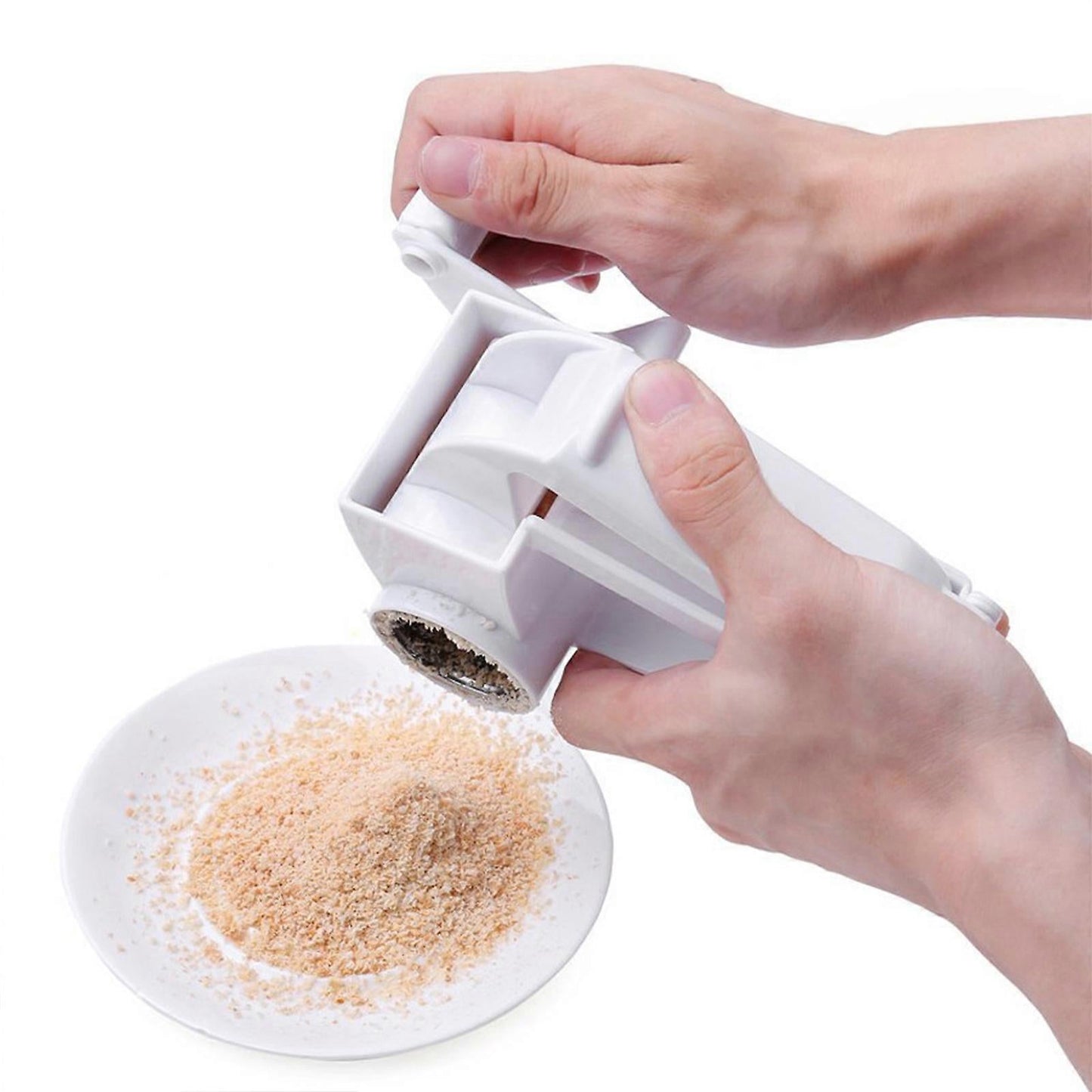Handheld Rotary Parmesan Cheese Grater with Handle V1263-JX-3398