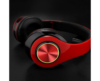 Wireless Headphones - Foldable & Lightweight - Bluetooth Over Ear Headphones with Mic V1263-JX-34