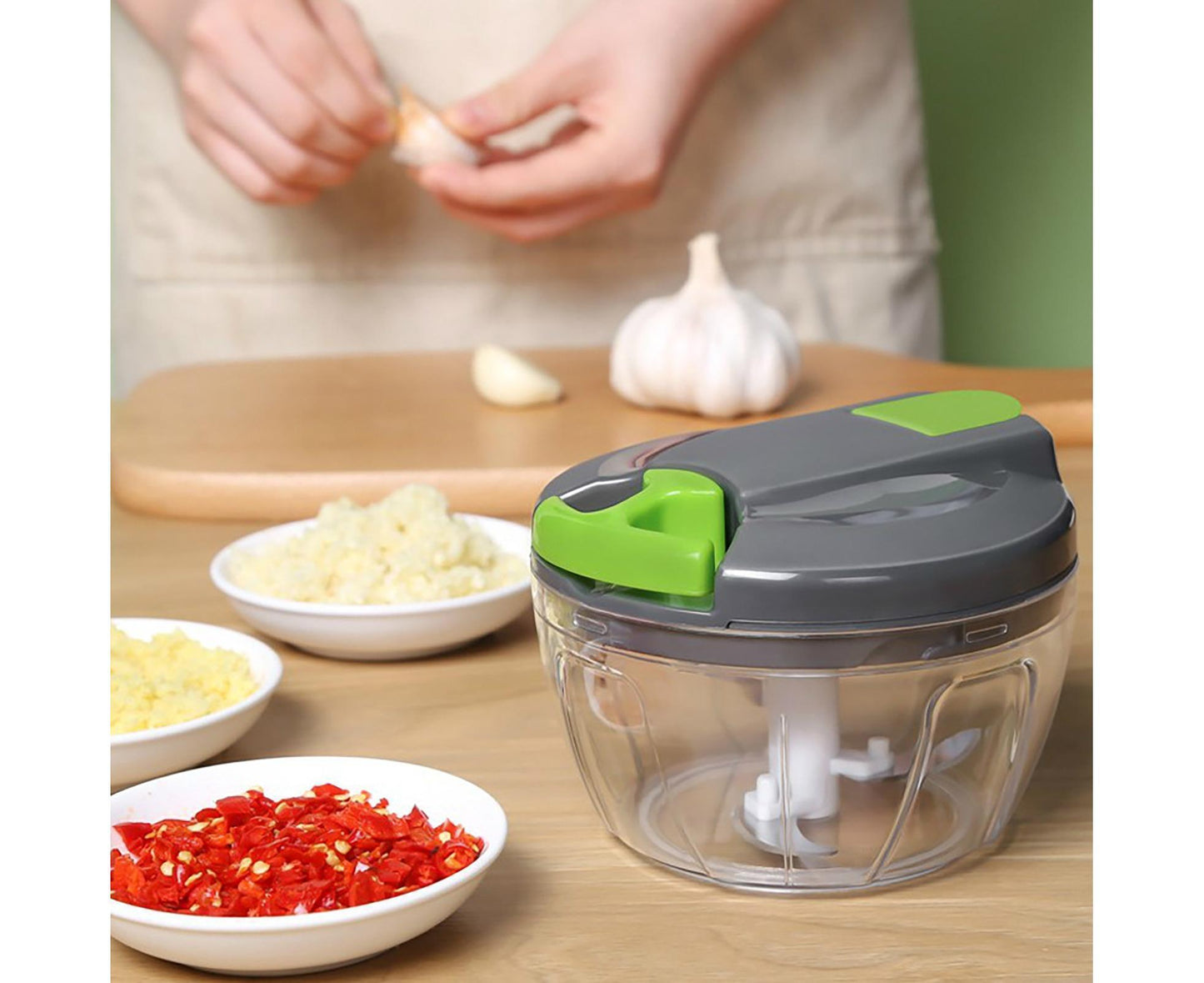 520ML/1000ML Garlic Puller Easy to Clean Labor-saving Crusher-S V1263-JX-340