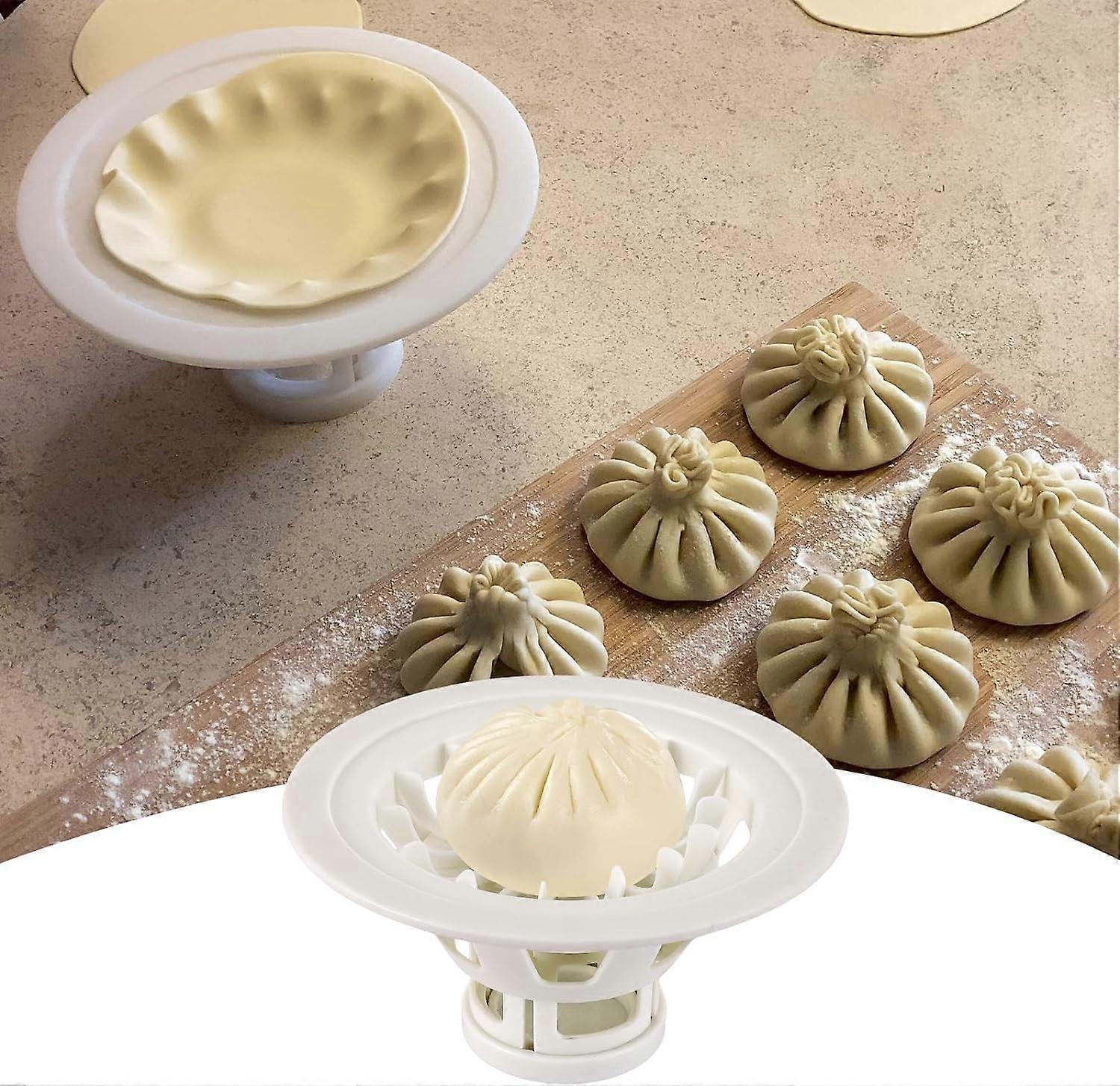 7" Baozi & Dumpling Maker Mold for Home Kitchen V1263-JX-3402