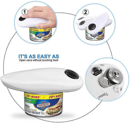 Electric Can Opener for Seniors - Smooth Edge Auto Opener V1263-JX-3403