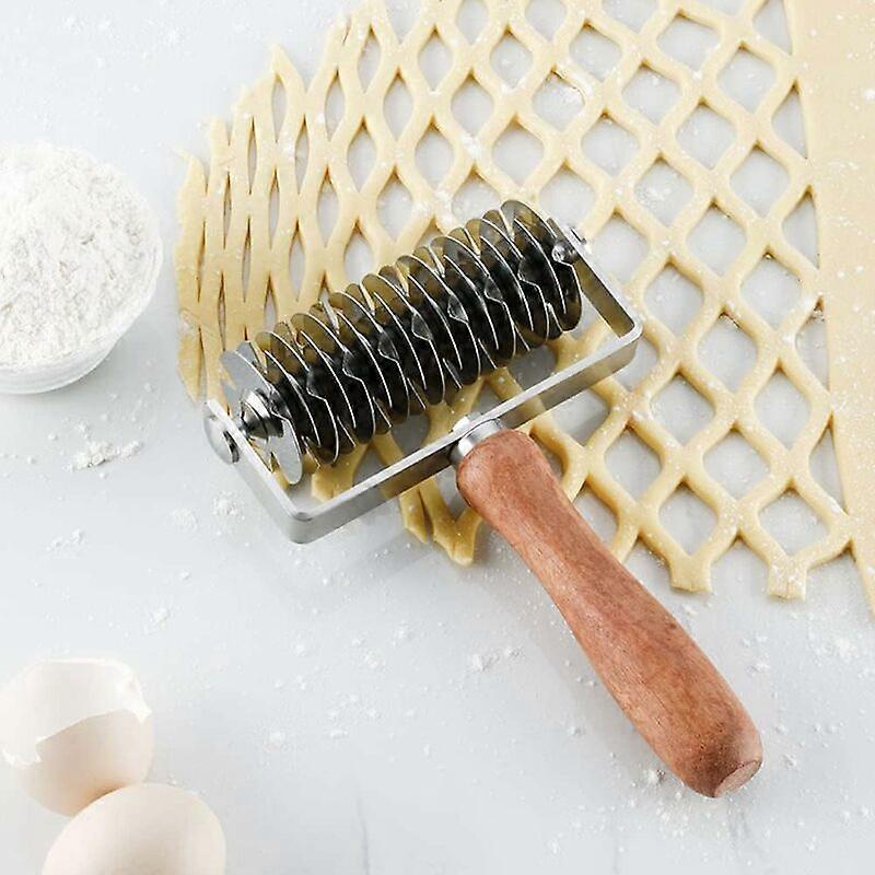 Stainless Steel Pastry Lattice Rolling & Cutting Machine V1263-JX-3405
