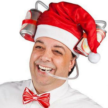 Adjustable Drinking Helmet Can Holder - Beer Hat V1263-JX-3407