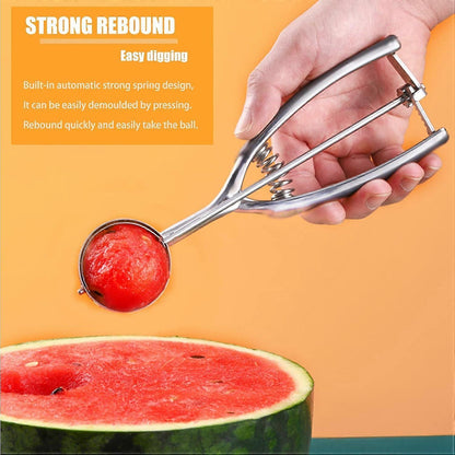3 Pack Stainless Steel Ice Cream Scoops with Trigger Release V1263-JX-3408