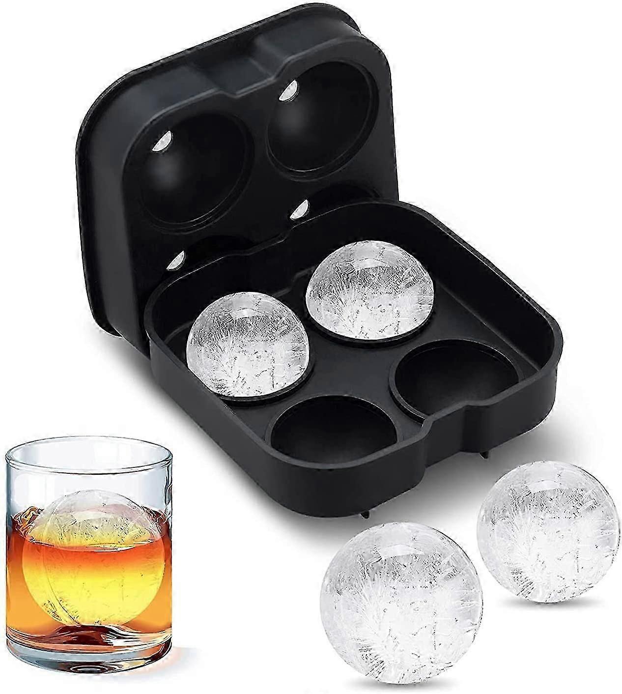 Sphere Ice Mold - Silicone Whiskey Glass Ball Maker V1263-JX-3409