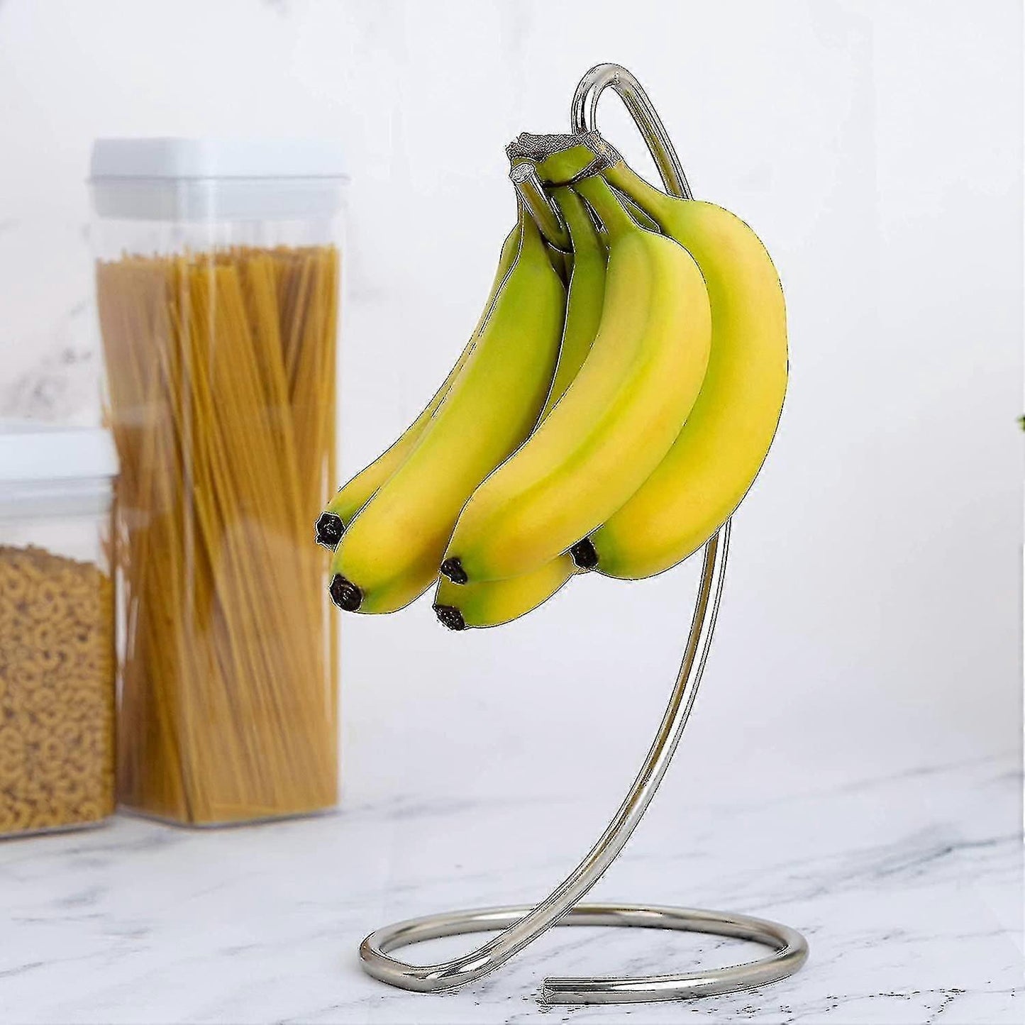Modern Satin Nickel Banana Hanger Stand for Kitchen Countertop V1263-JX-3411