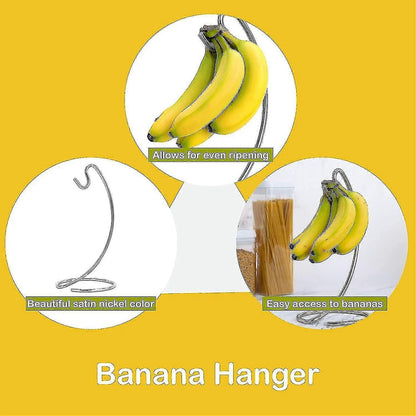 Modern Satin Nickel Banana Hanger Stand for Kitchen Countertop V1263-JX-3411