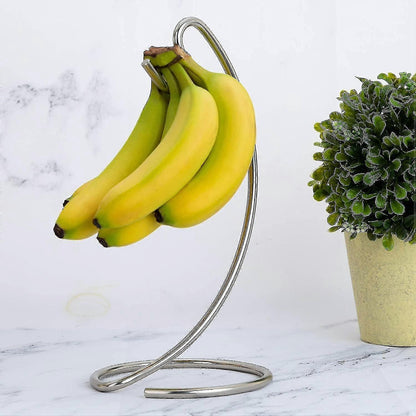 Modern Satin Nickel Banana Hanger Stand for Kitchen Countertop V1263-JX-3411