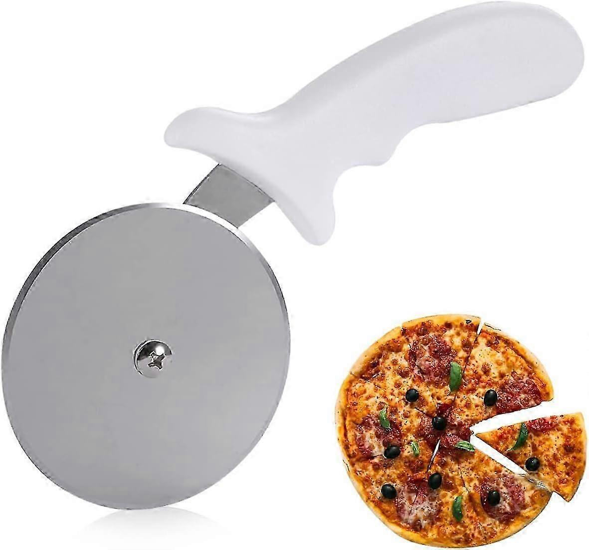 Stainless Steel Pizza Cutter with Non-Slip Handle V1263-JX-3413