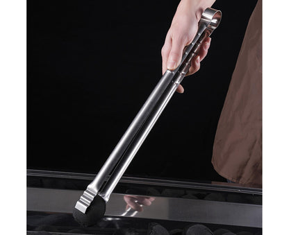 Barbecue Clip Heat Resistant Stainless Steel Food Clip-L V1263-JX-342