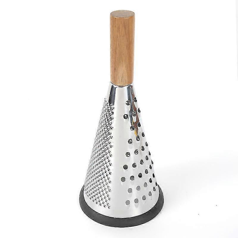 Manual Food Processor - Grater, Grinder & Slicer with Wooden Handle 27cm V1263-JX-3423
