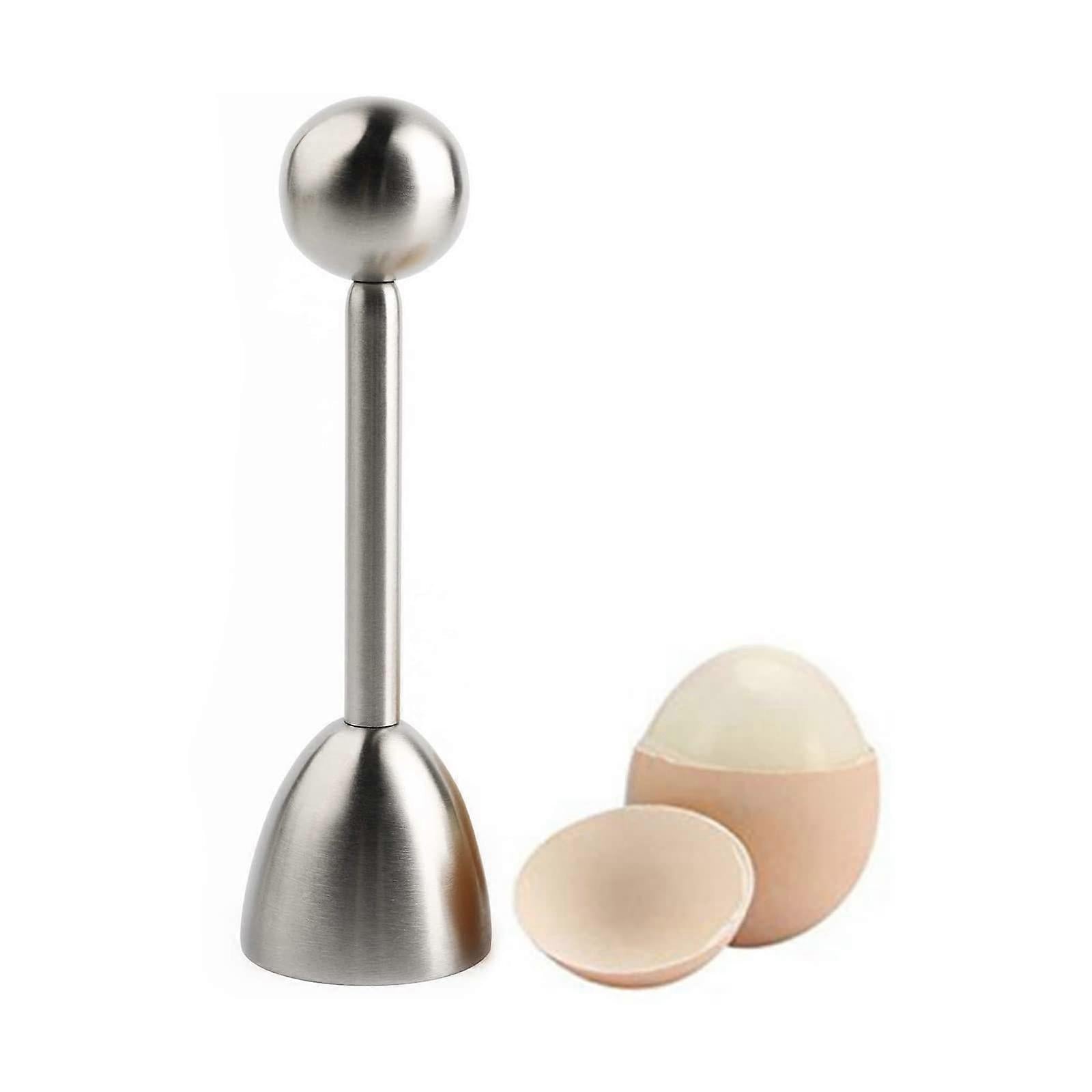 Stainless Steel Egg Topper & Cutter - 13.2 x 3.6 cm V1263-JX-3425