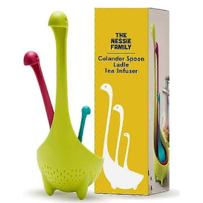 3pcs Kitchen Soup Ladle Set - Includes Tea Infuser & Colander V1263-JX-3426