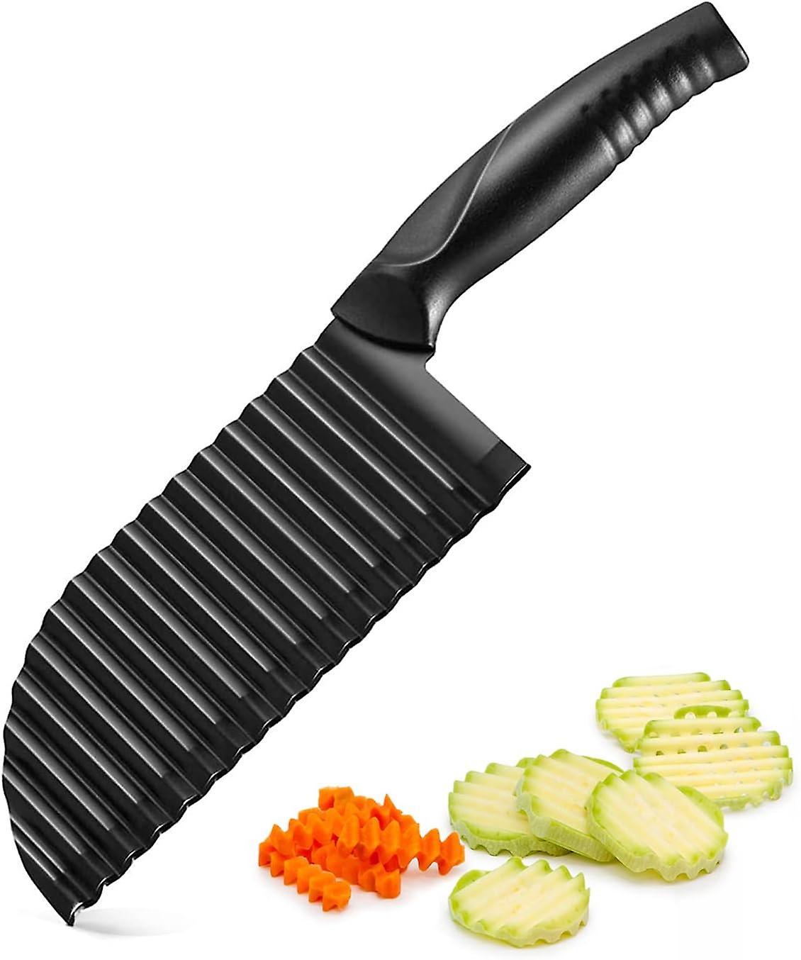 Stainless Steel Wave French Fries Cutter & Potato Slicer V1263-JX-3427