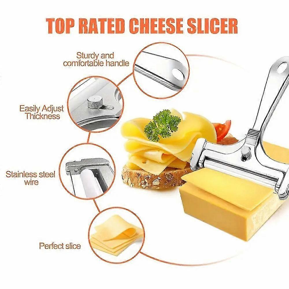 Adjustable Stainless Steel Cheese & Butter Slicer V1263-JX-3429