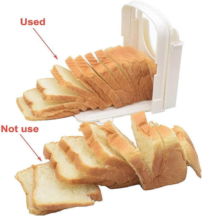 Adjustable Bread Slicer - Foldable Loaf & Toast Cutter V1263-JX-3438