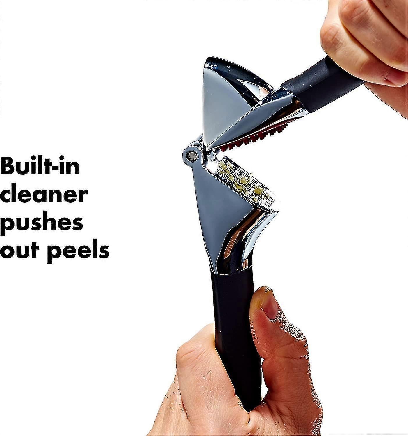 Easy-to-Use Garlic Press - Good Grips Kitchen Tool for Crushing Garlic V1263-JX-3439