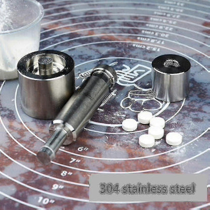 Manual Tablet Press Machine - Pill & Sugar Tablet Maker V1263-JX-3446