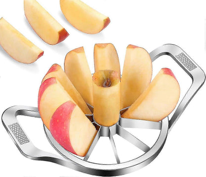 Stainless Steel Apple Cutter - 10-Wedge Slicer & Corer V1263-JX-3448