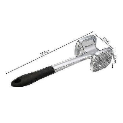 Large Meat Tenderizer - Stainless Steel Mallet for Beef & Chicken V1263-JX-3449