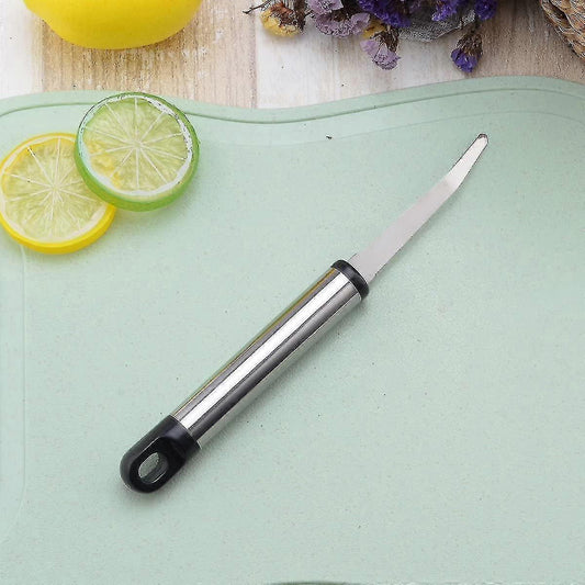 2PCS Stainless Steel Grapefruit Knife - Curved Serrated Blade V1263-JX-3456