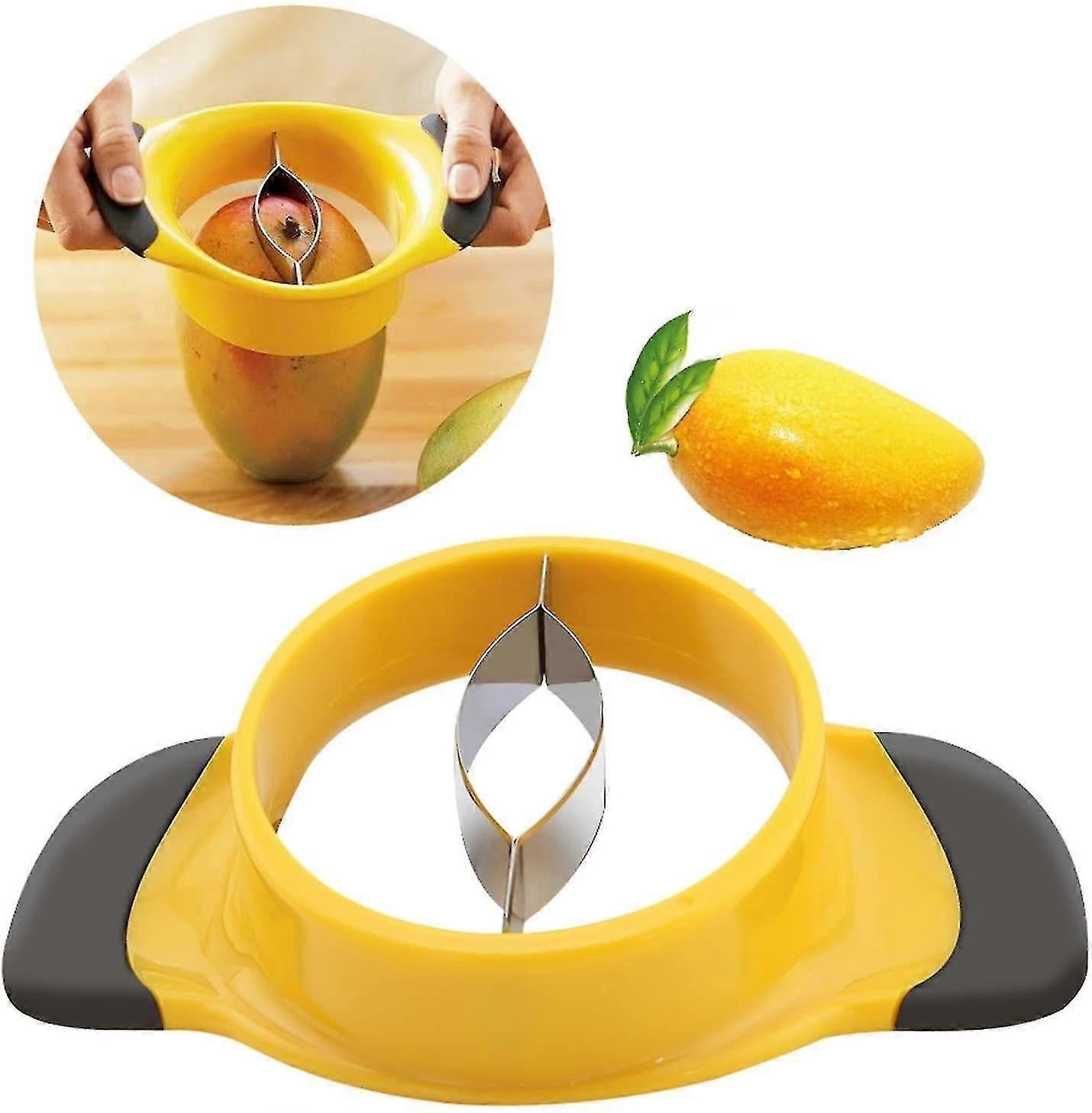 Extra Large Mango Slicer - Ultra-Sharp Corer & Pitter V1263-JX-3461