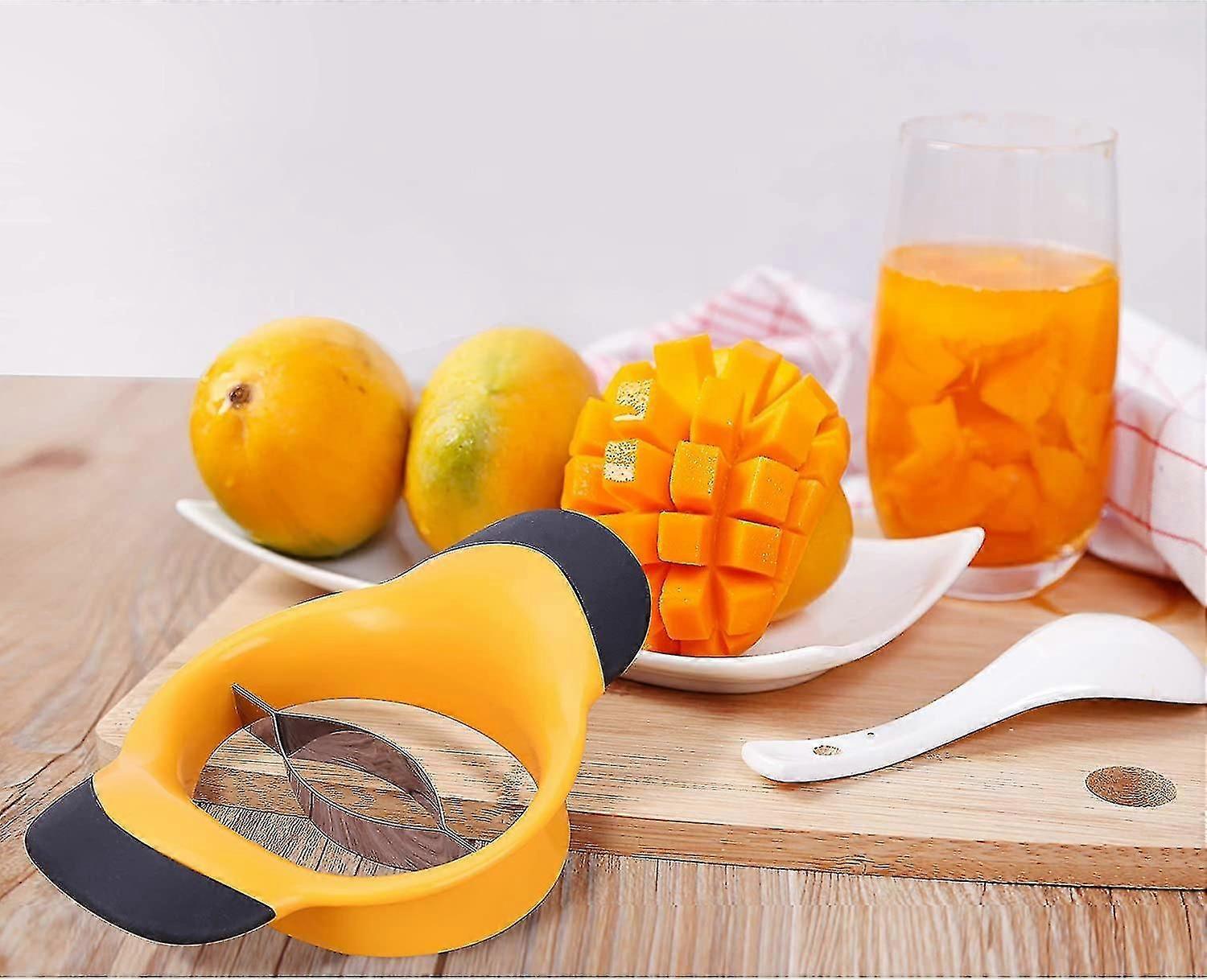 Extra Large Mango Slicer - Ultra-Sharp Corer & Pitter V1263-JX-3461